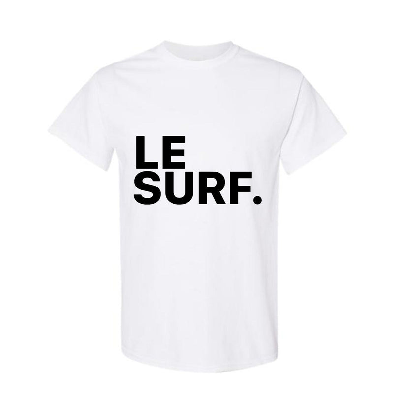 Le Surf Le Surf T-ShirtWhite With Large Black Logo White With Large Black Logo abigail fashion