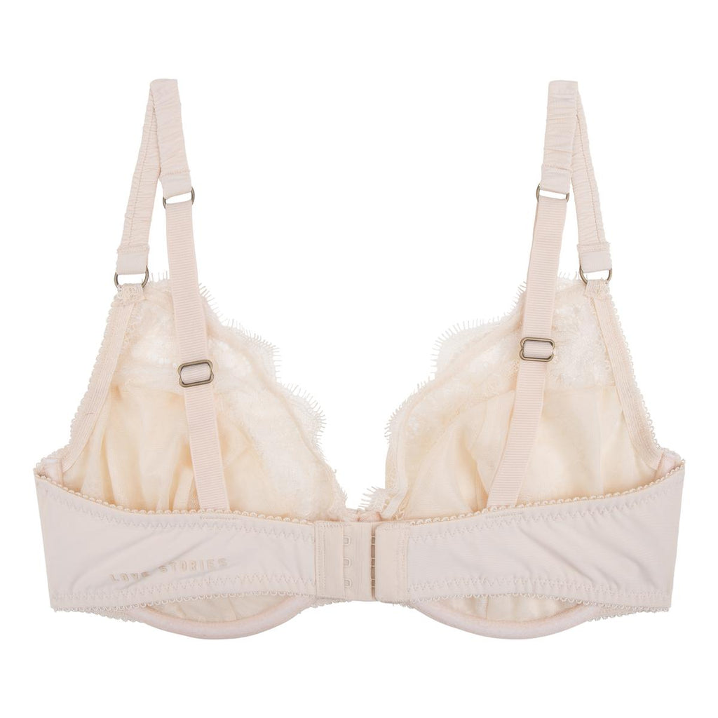 Love Stories Romeo Delicate Wired Bra Off White abigail fashion