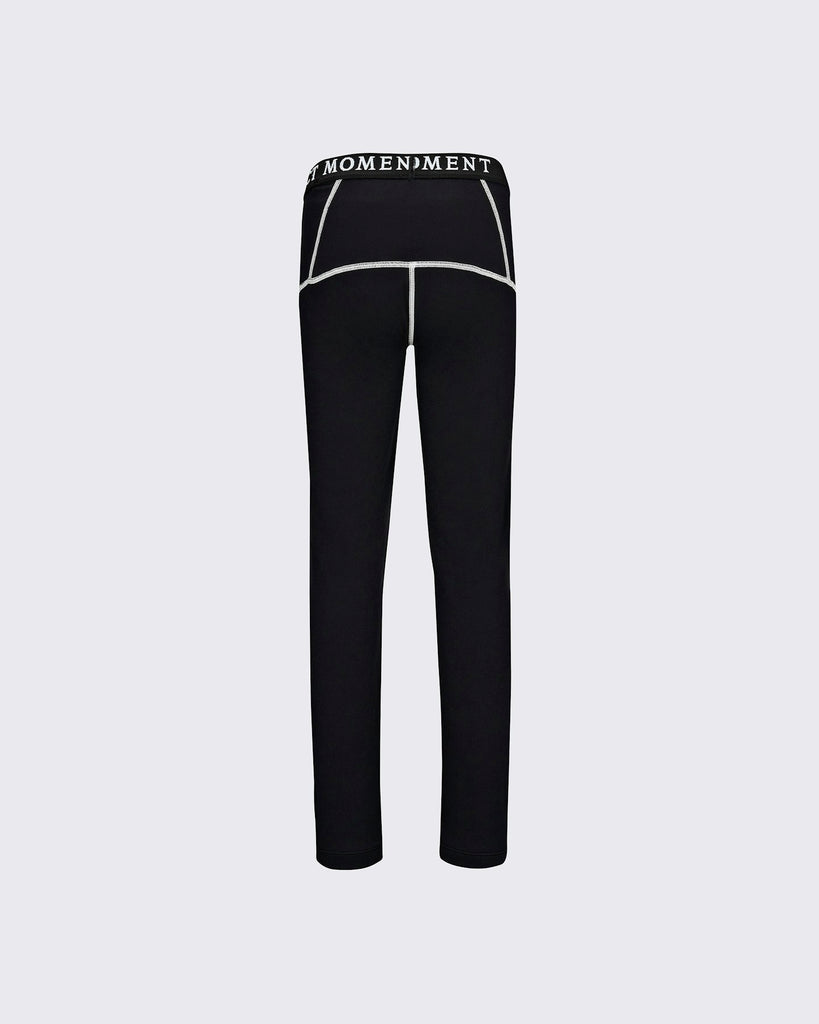 Perfect Moment Thermal Pants Black abigail fashion