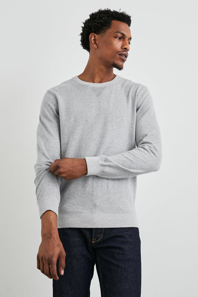 Rails Burns Sweater Grey Heather abigail fashion