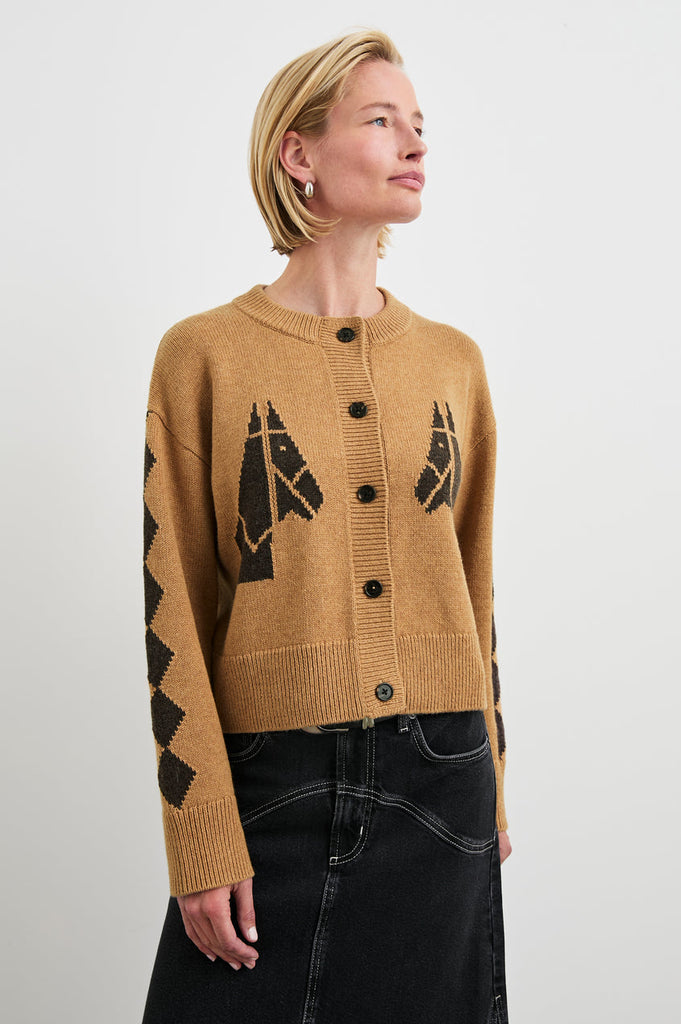 Rails Mavie Cardigan Camel Stables abigail fashion