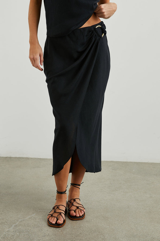 Rails Sampha Skirt Black abigail fashion