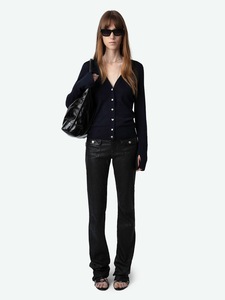 Zadig & Voltaire Jemma We Cardigan Encre abigail fashion