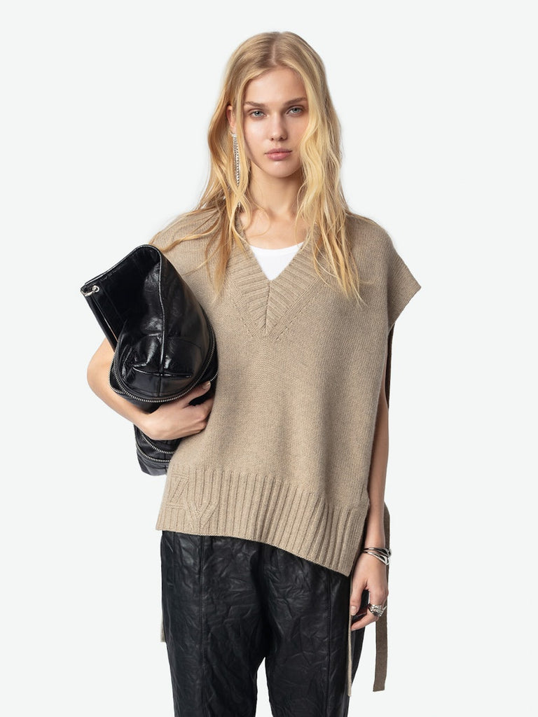 Zadig & Voltaire Maddy Jumper Oatmeal abigail fashion